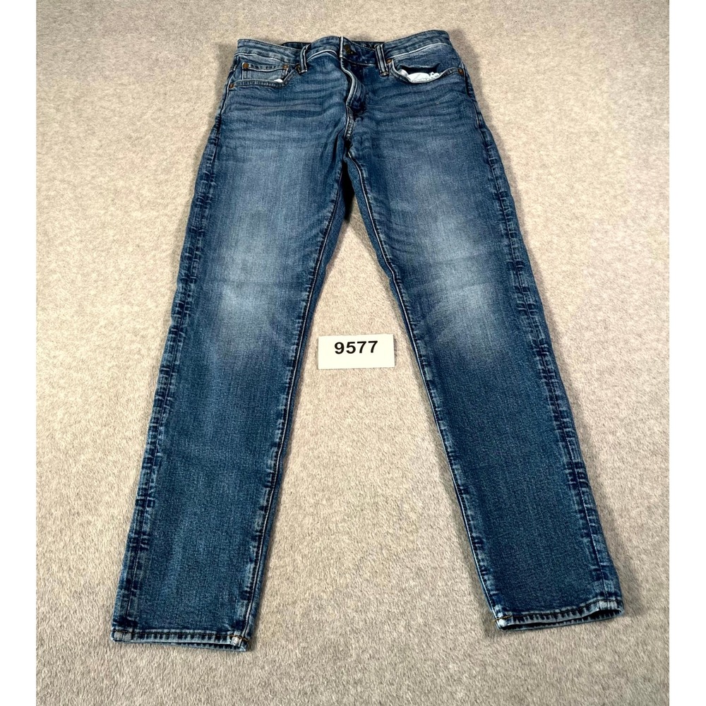 American Eagle Outfitters Jeans Mens 31x32 Blue Denim Dark Wash Cotton Stretch